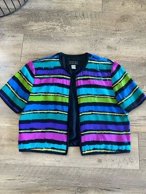 Spenser Jeremy women’s Multicolor Striped top Jacket